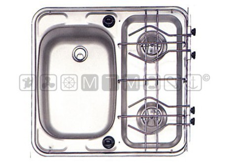 COMPACT SET-IN STOVE WITH SINK