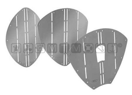 STAINLESS STEEL BOW PLATE