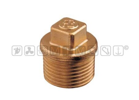 BRONZE SQUARE HEAD PLUG