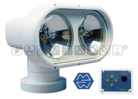 EL-MARINE DOUBLE EYE REMOTE-CONTROLLED SEARCHLIGHT