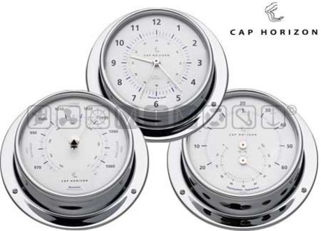 SEA VIEW 85/110 CHROME WEATHER INSTRUMENTS